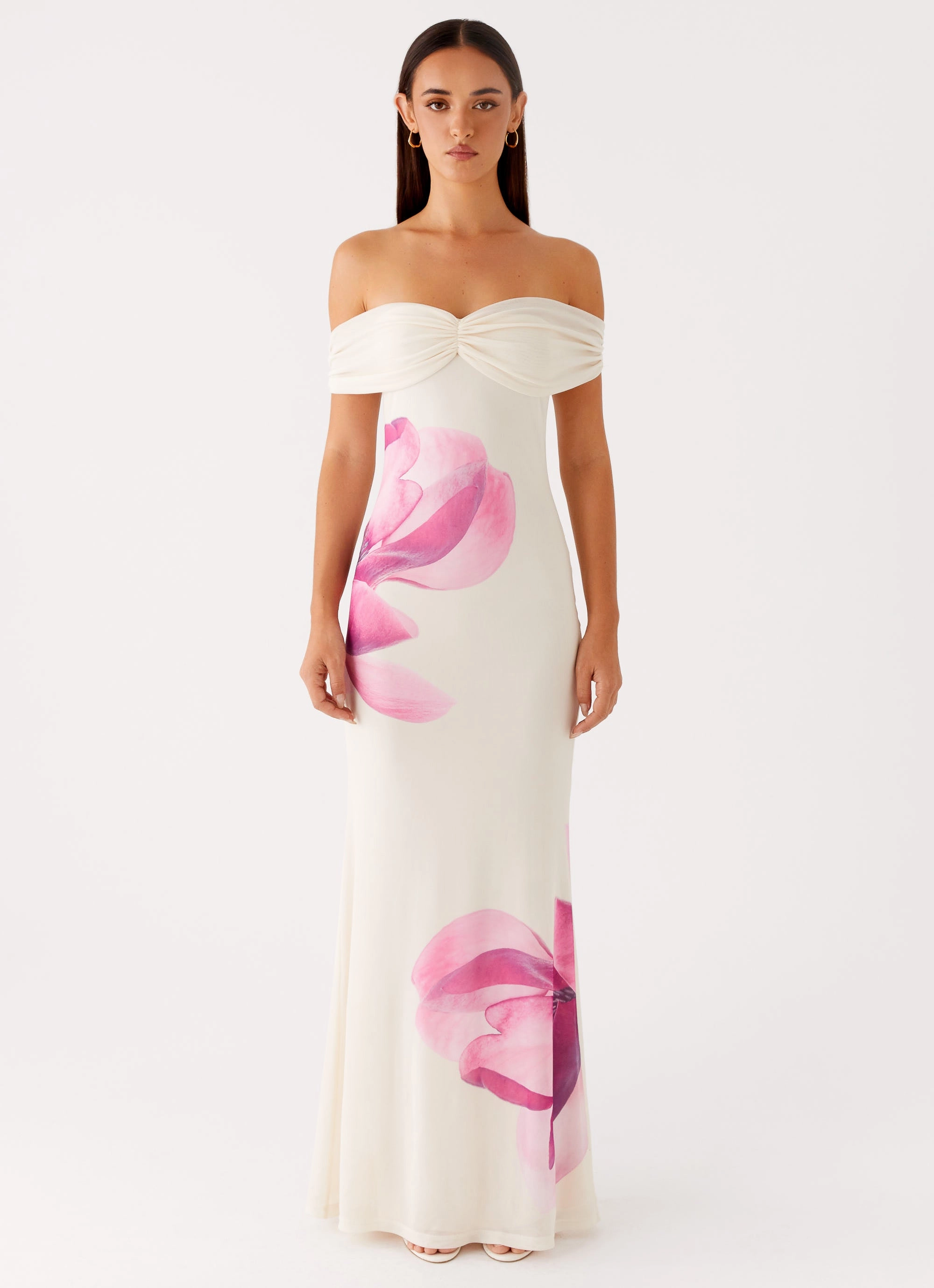 Work Mood Madeira Maxi Dress - Ivory