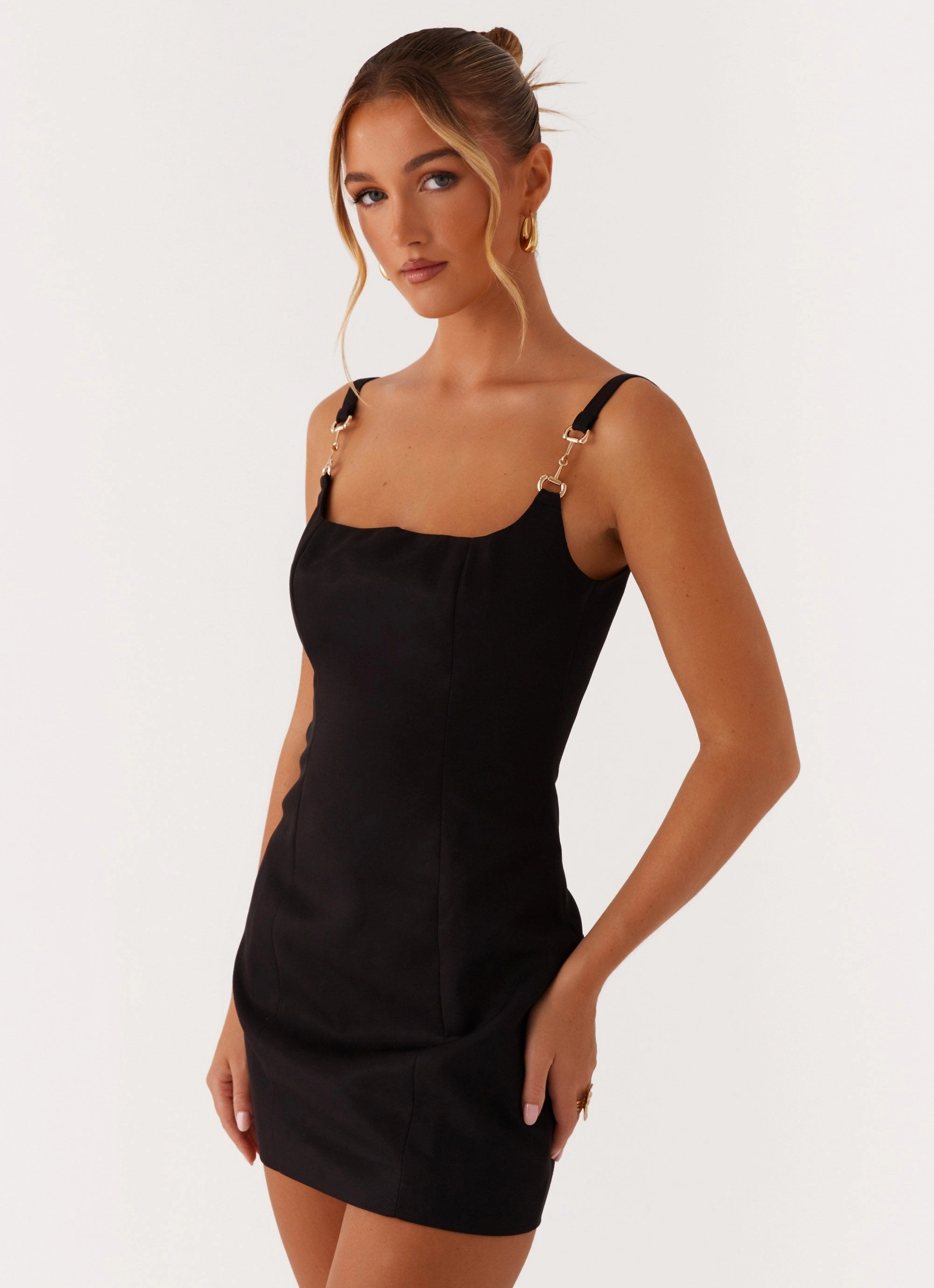 Aretha Mini Dress - Black Day Ready Simple Touch