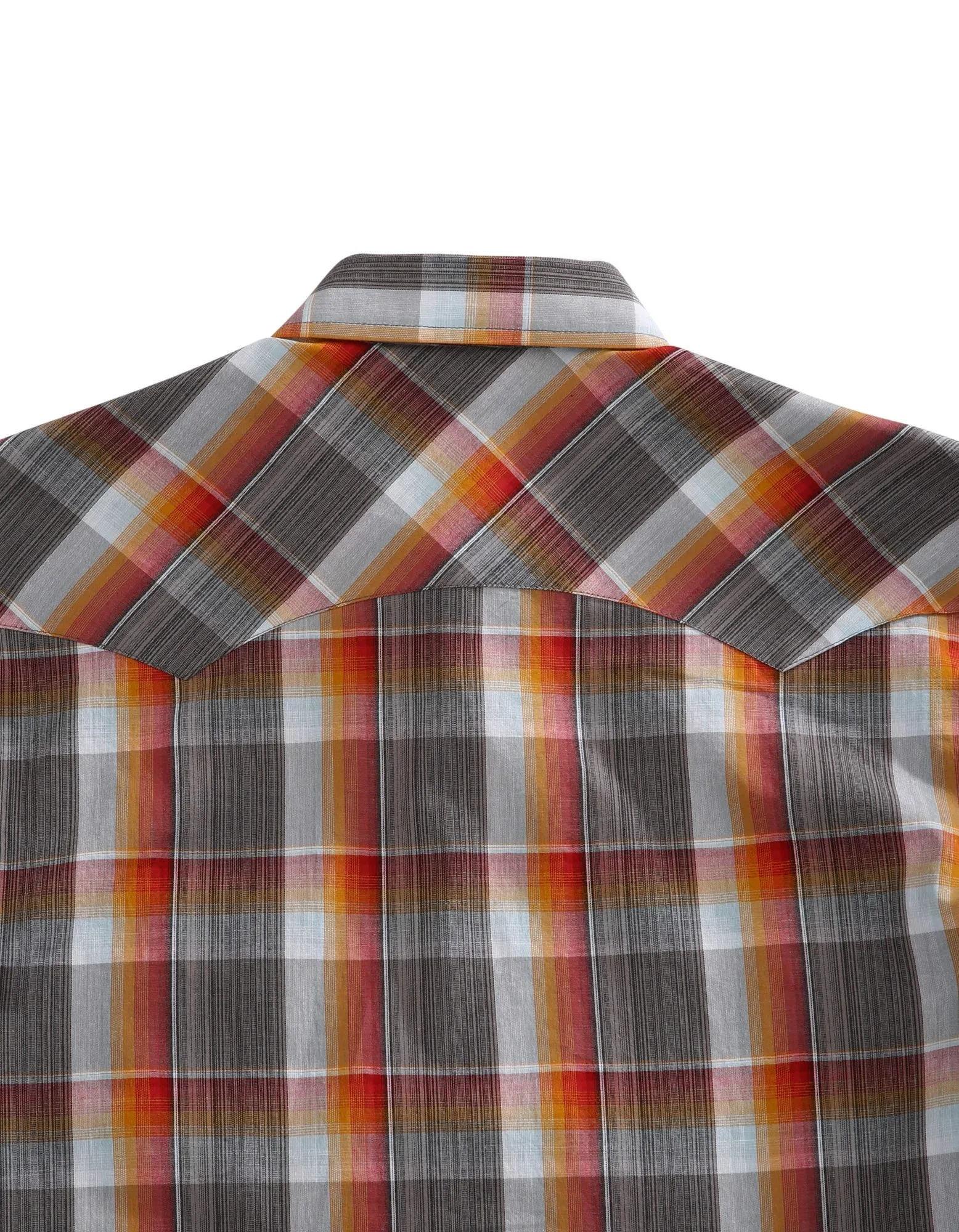Tin Haul Mens Multi-Color 100% Cotton Rusty Plaid S/S Shirt Durable Quality