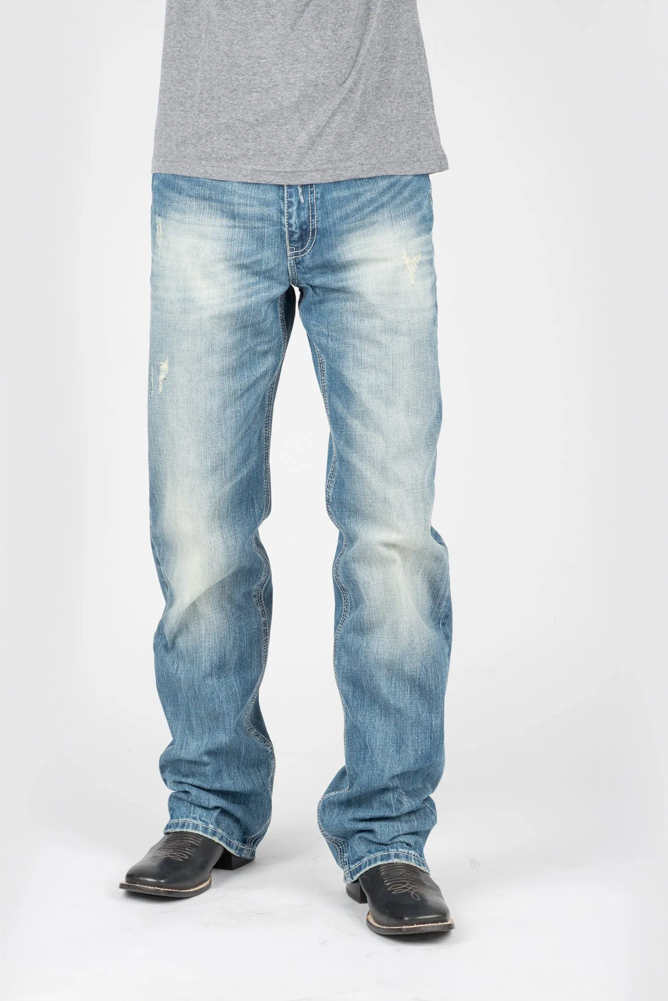 Couple Look Lightweight Tin Haul Mens Regular Joe Loop Back Blue 100% Cotton Jeans