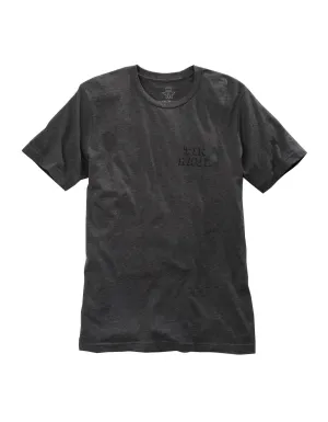 Tin Haul Unisex Charcoal Grey 100% Cotton 3D Block Letters S/S T-Shirt Light Design Tin Haul Unisex Charcoal Grey 100% Cotton 3D Block Letters S/S T-Shirt Breathable Comfort