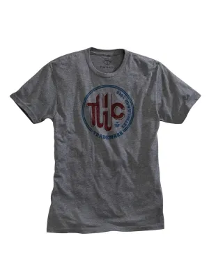 Tin Haul Unisex Grey Cotton Blend 3D Letters S/S T-Shirt Tagless Neckline Design Smart Look Tin Haul Unisex Grey Cotton Blend 3D Letters S/S T-Shirt