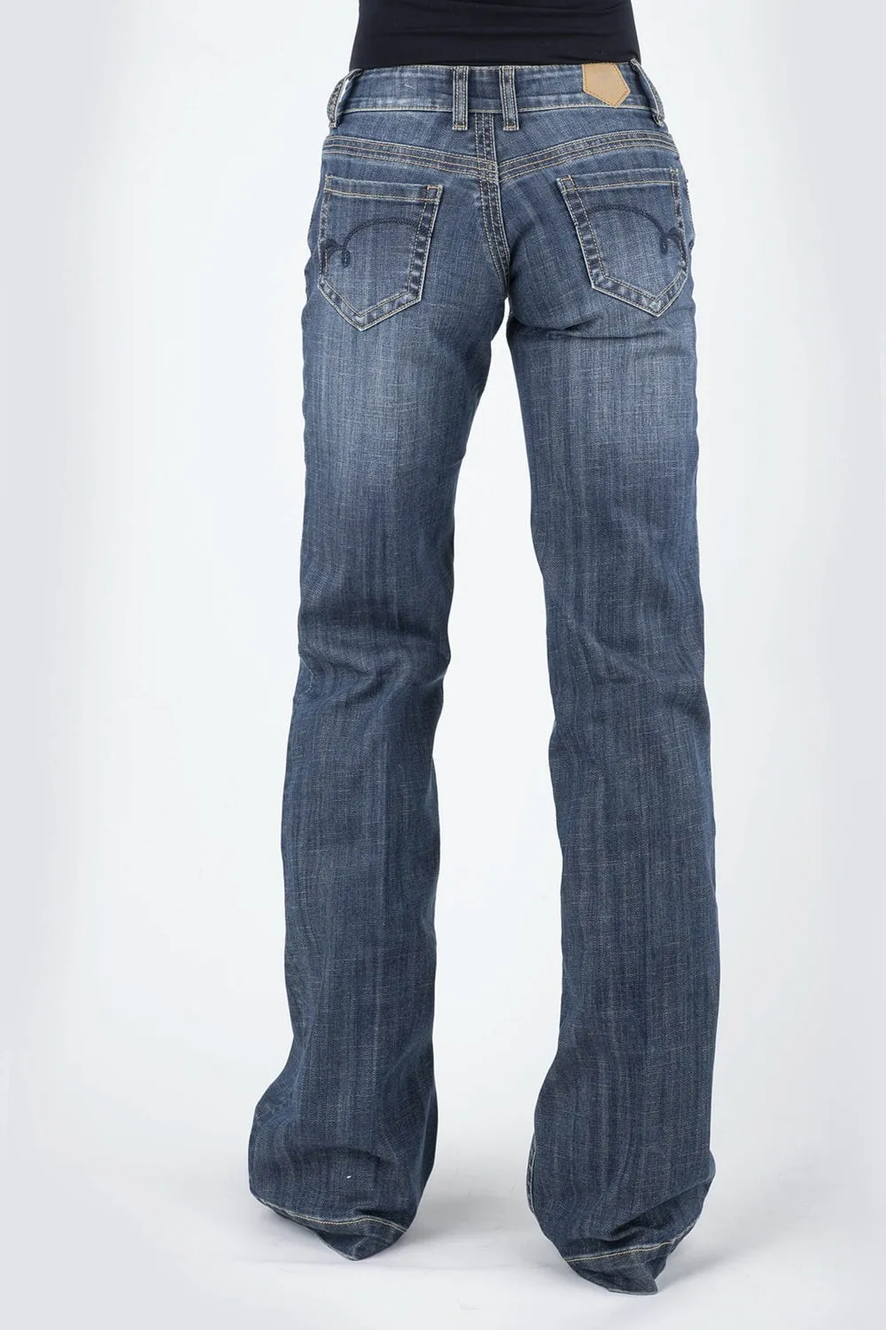 Tin Haul Womens Blue Ella Trouser Small Loop 460 Jeans Casual Smart Casual Unisex Wear