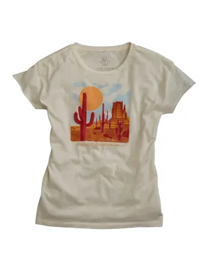Tin Haul Womens Cream 100% Cotton Good Morning Sunshine S/S T-Shirt Sustainable Fabric Tin Haul Womens Cream 100% Cotton Good Morning Sunshine S/S T-Shirt Sporty Appeal Eco-friendly