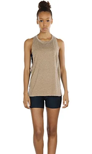 TK16-P icyzone Yoga Tops Activewear Workout Clothes Sports Racerback Tank Tops for Women (Pack of 3)