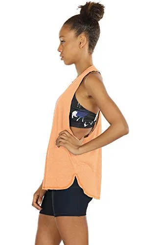 TK16-P icyzone Yoga Tops Activewear Workout Clothes Sports Racerback Tank Tops for Women (Pack of 3)