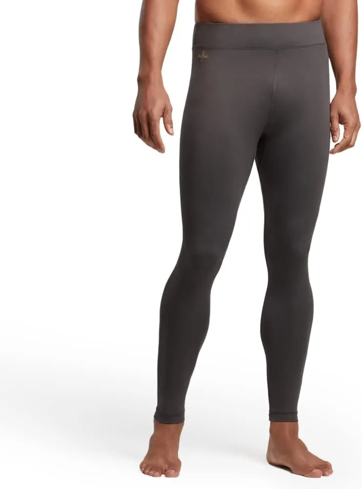 Tommie Copper Mens Core Compression Tights | UPF 50, Breathable, Sweat Wicking Activewear for Everyday Support & Recovery