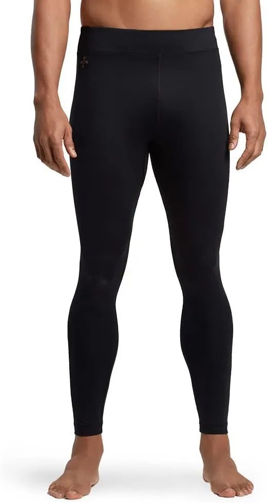 Tommie Copper Mens Core Compression Tights | UPF 50, Breathable, Sweat Wicking Activewear for Everyday Support & Recovery