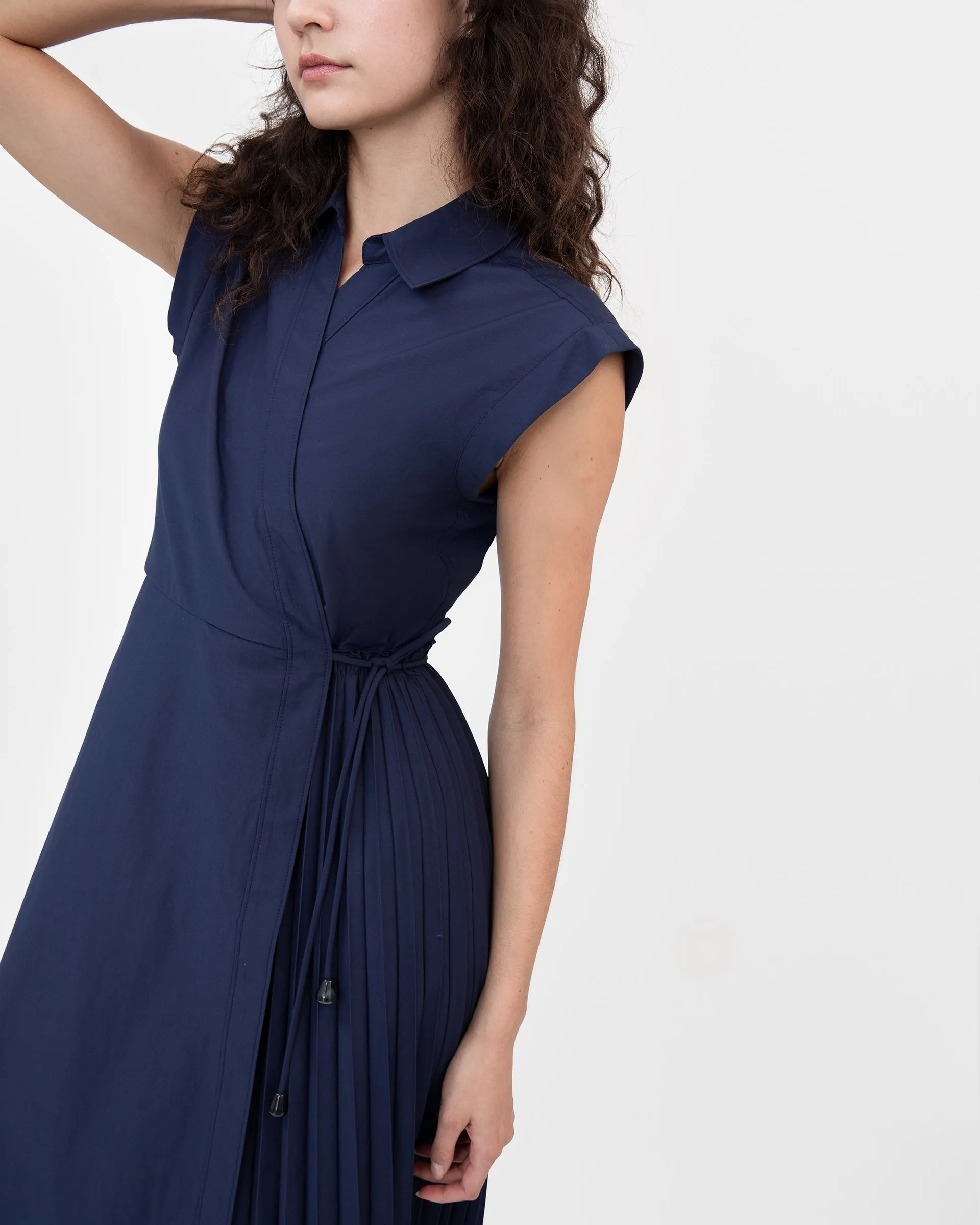 Midi Shivon Dress Perfect for Travel Lounge Vibe
