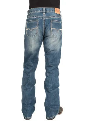 Total Comfort Stetson Mens 1014 Rocks Fit V Deco Blue 100% Cotton Jeans Stetson Mens 1014 Rocks Fit V Deco Blue 100% Cotton Jeans No Fuss Style Elegant Party Look Winter Warmth