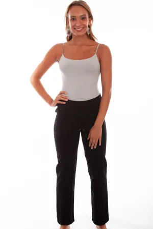 Travel Ready Scully Womens Black 100% Cotton Crochet Pants Scully Womens Black 100% Cotton Crochet Pants Night Out Bold Look Trend Friendly