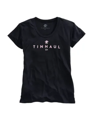 Trendy Essentials Tin Haul Womens Black Poly/Rayon Anvil and Hammer S/S T-Shirt Tin Haul Womens Black Poly/Rayon Anvil and Hammer S/S T-Shirt Subtle patterns Lightweight Wear