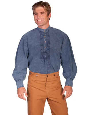 Trendy Outfits Scully RangeWear Mens Dark Blue 100% Cotton Vintage L/S Full Cut Shirt Easy Care Chic Comfort Scully RangeWear Mens Dark Blue 100% Cotton Vintage L/S Full Cut Shirt