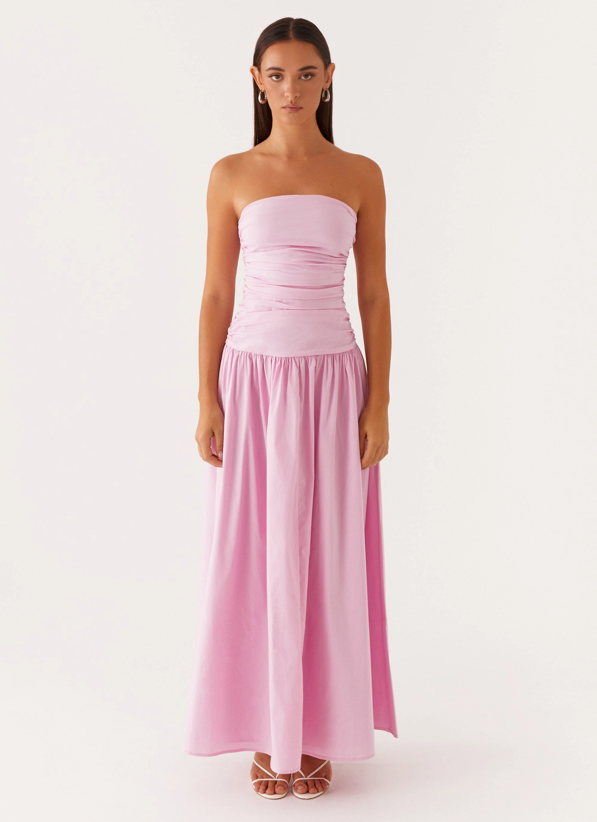 Carmel Maxi Dress - Pink Baby-Shower Garden Fresh