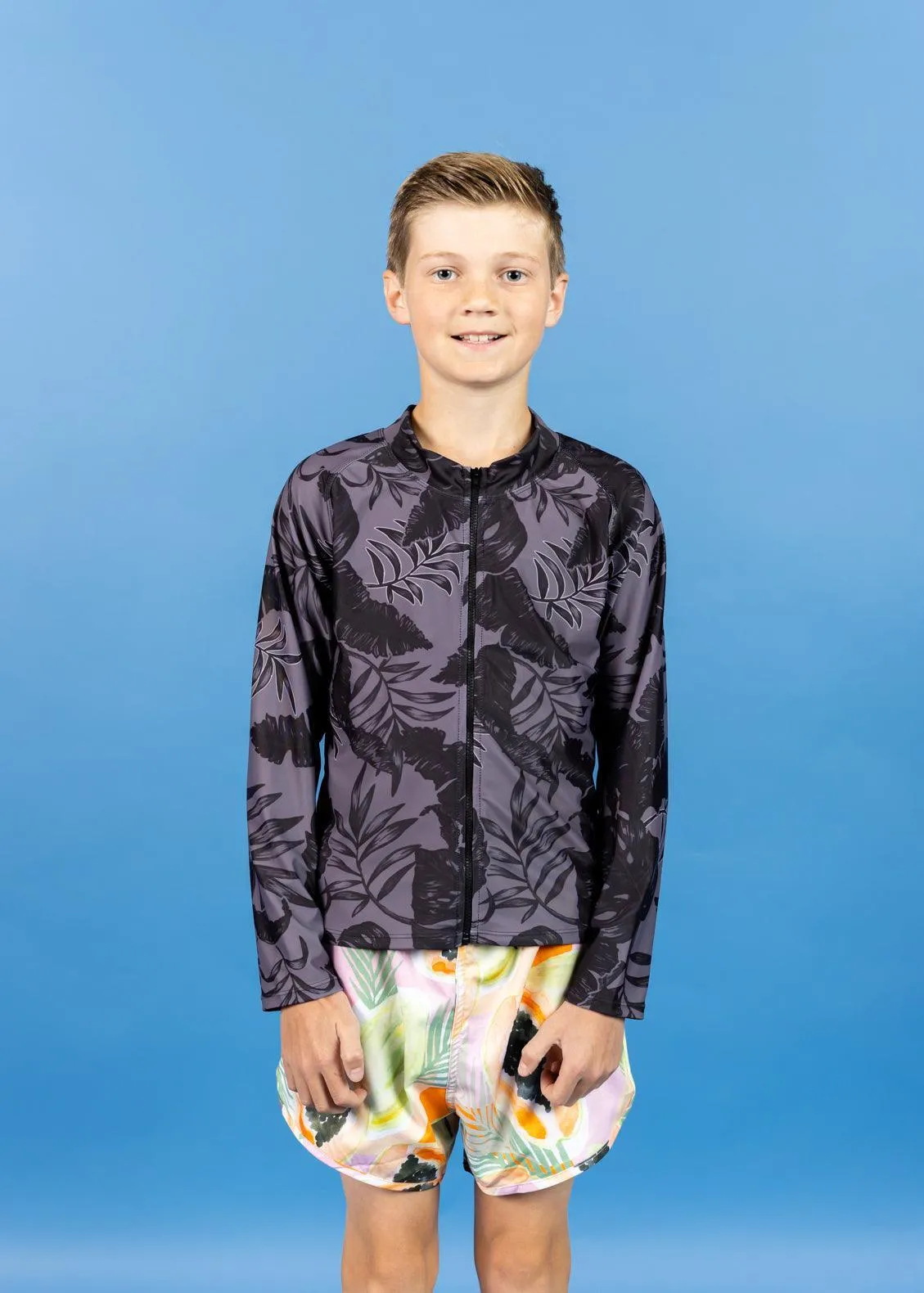 Tropical Night | Youth Rashguard Top (Unisex)