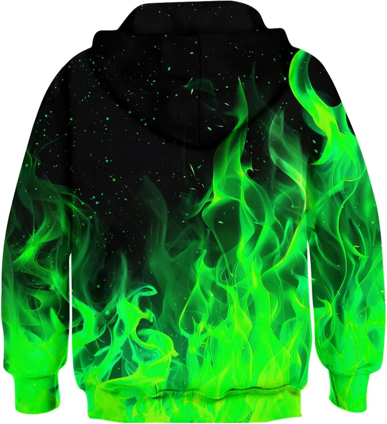 TUONROAD 6-14T Boys Girls Zip Up Hoodies Sweatshirts 3D Printed Cool Pullover with Pockets