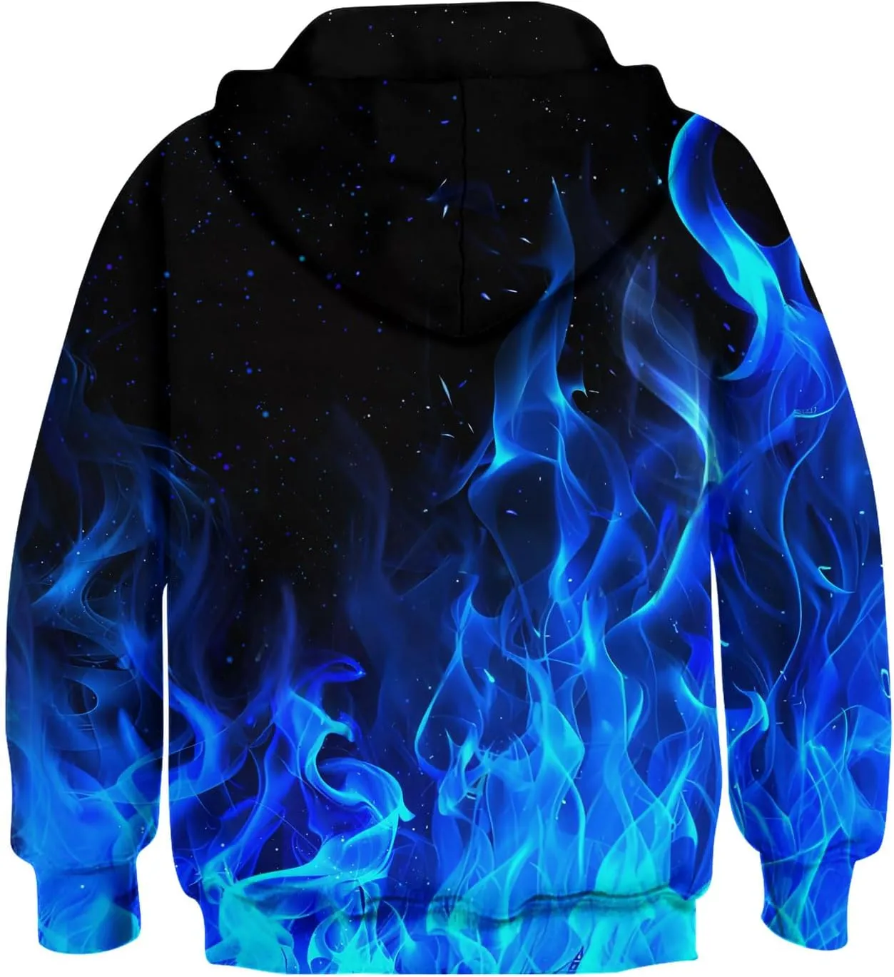 TUONROAD 6-14T Boys Girls Zip Up Hoodies Sweatshirts 3D Printed Cool Pullover with Pockets