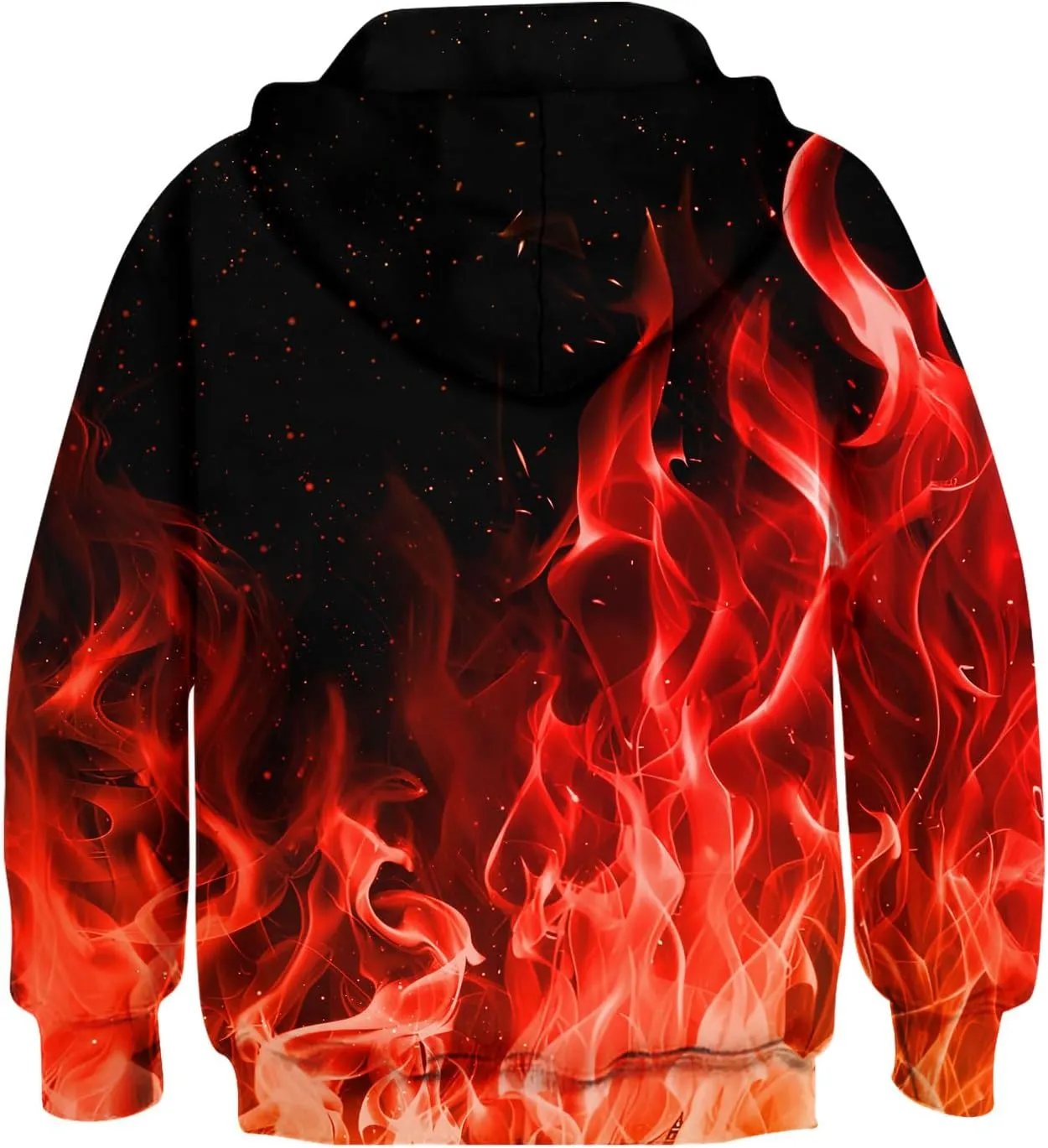 TUONROAD 6-14T Boys Girls Zip Up Hoodies Sweatshirts 3D Printed Cool Pullover with Pockets