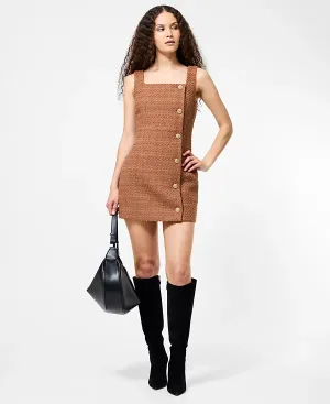 TWEED SQUARE NECK MINI Trendy Cut TWEED SQUARE NECK MINI Comfort Waist Fit