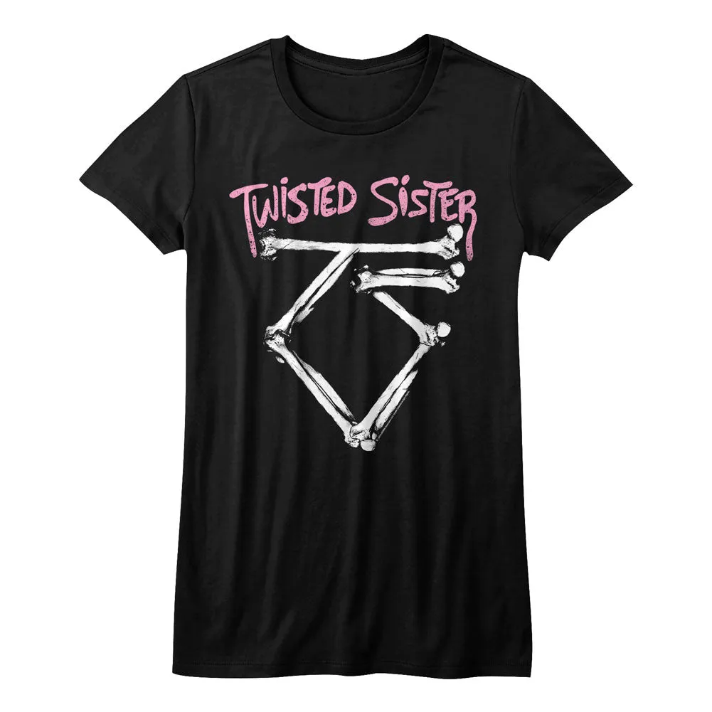 Twisted Sister Bone Logo Women's T-Shirt