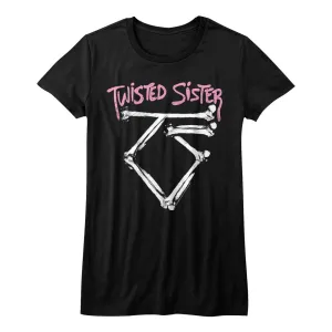 Twisted Sister Bone Logo Women's T-Shirt