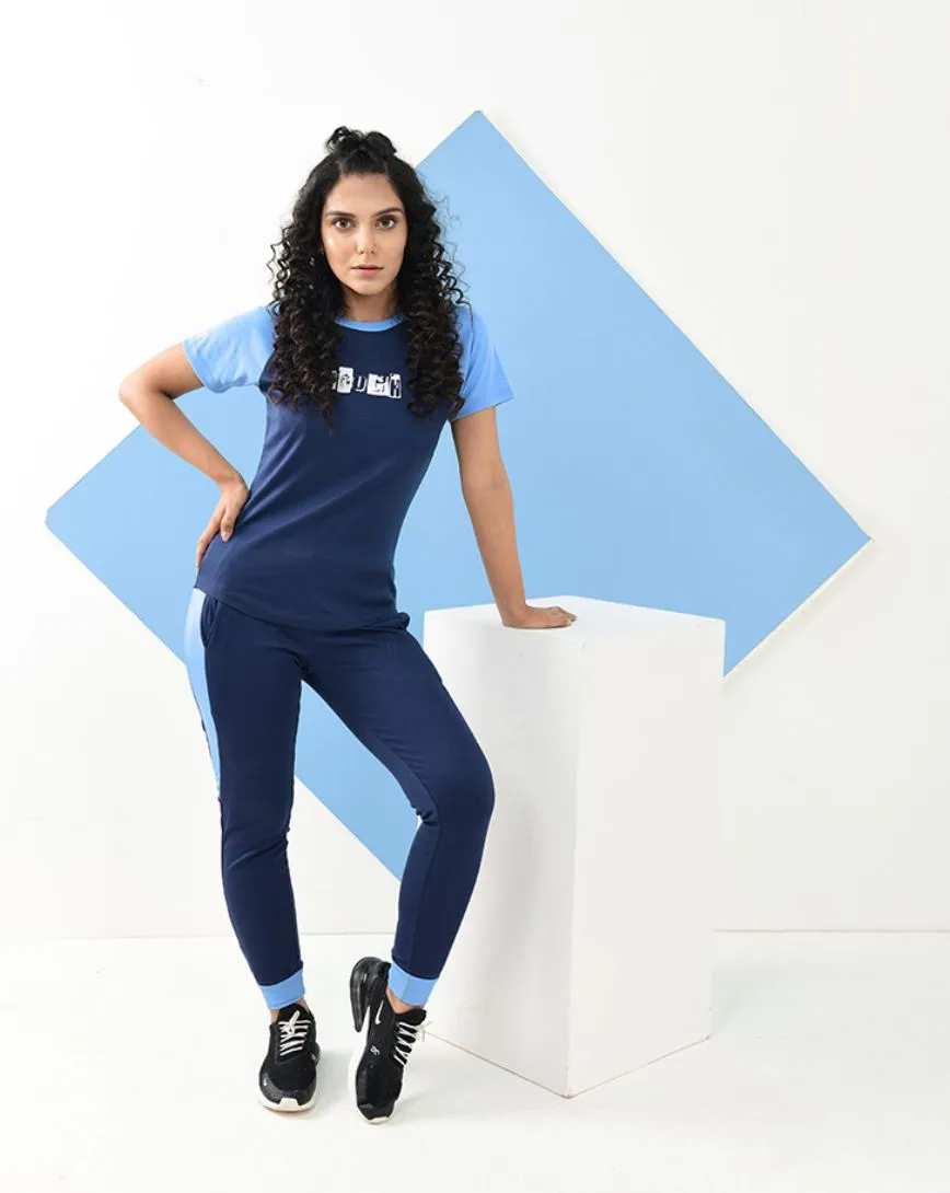 Two Tone Top & Pants Sets