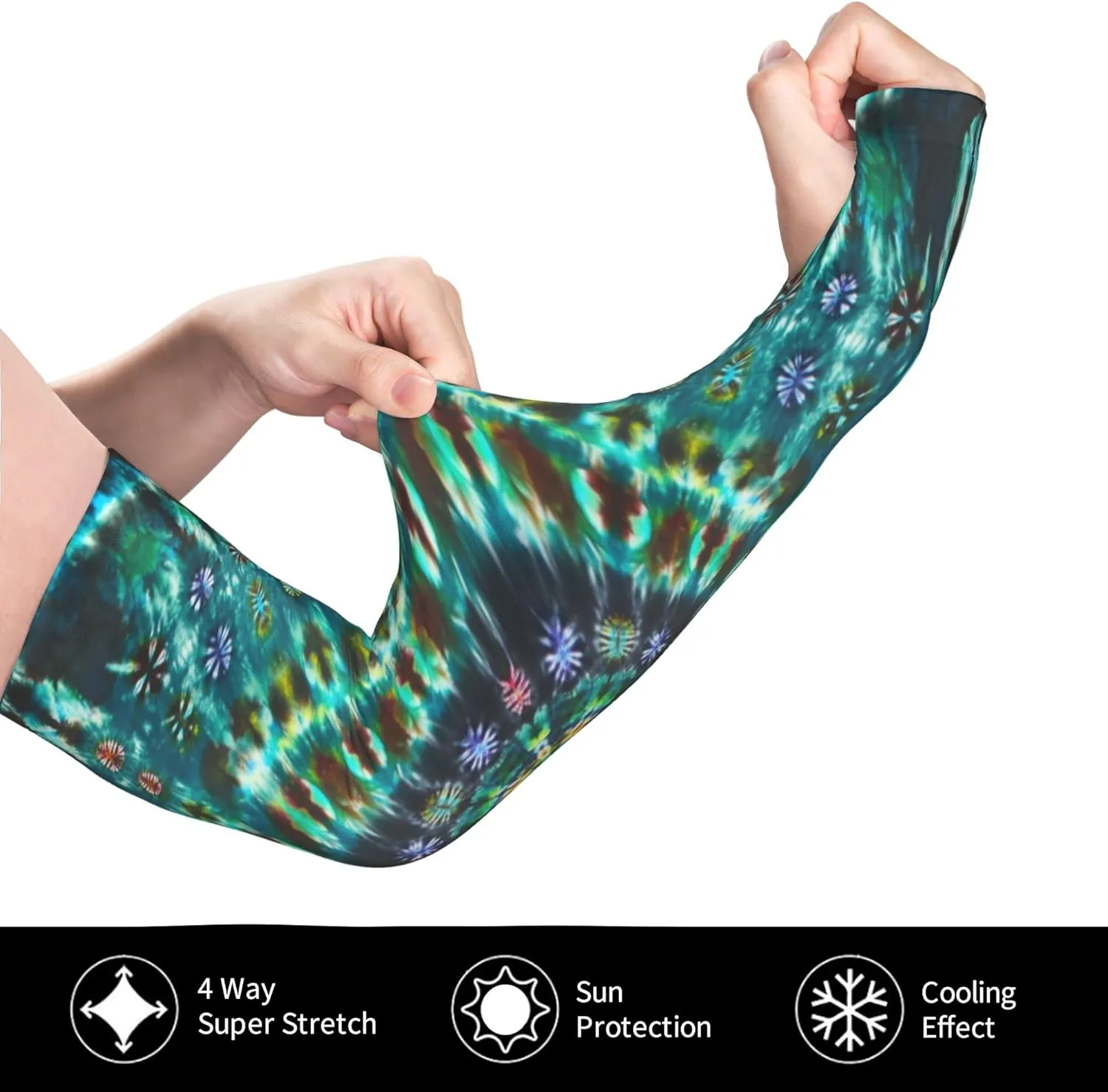TZT Sports Arm Sleeves Gardening Sleeves for Women UV Farm Sun Protection Thorn Proof cooling Arms for Garden Farm - 1 Pair
