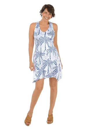 Ultimate Comfort Wear Rhinestone Palm Tree Racerback Dress Rhinestone Palm Tree Racerback Dress Evening Glow Soft Feel