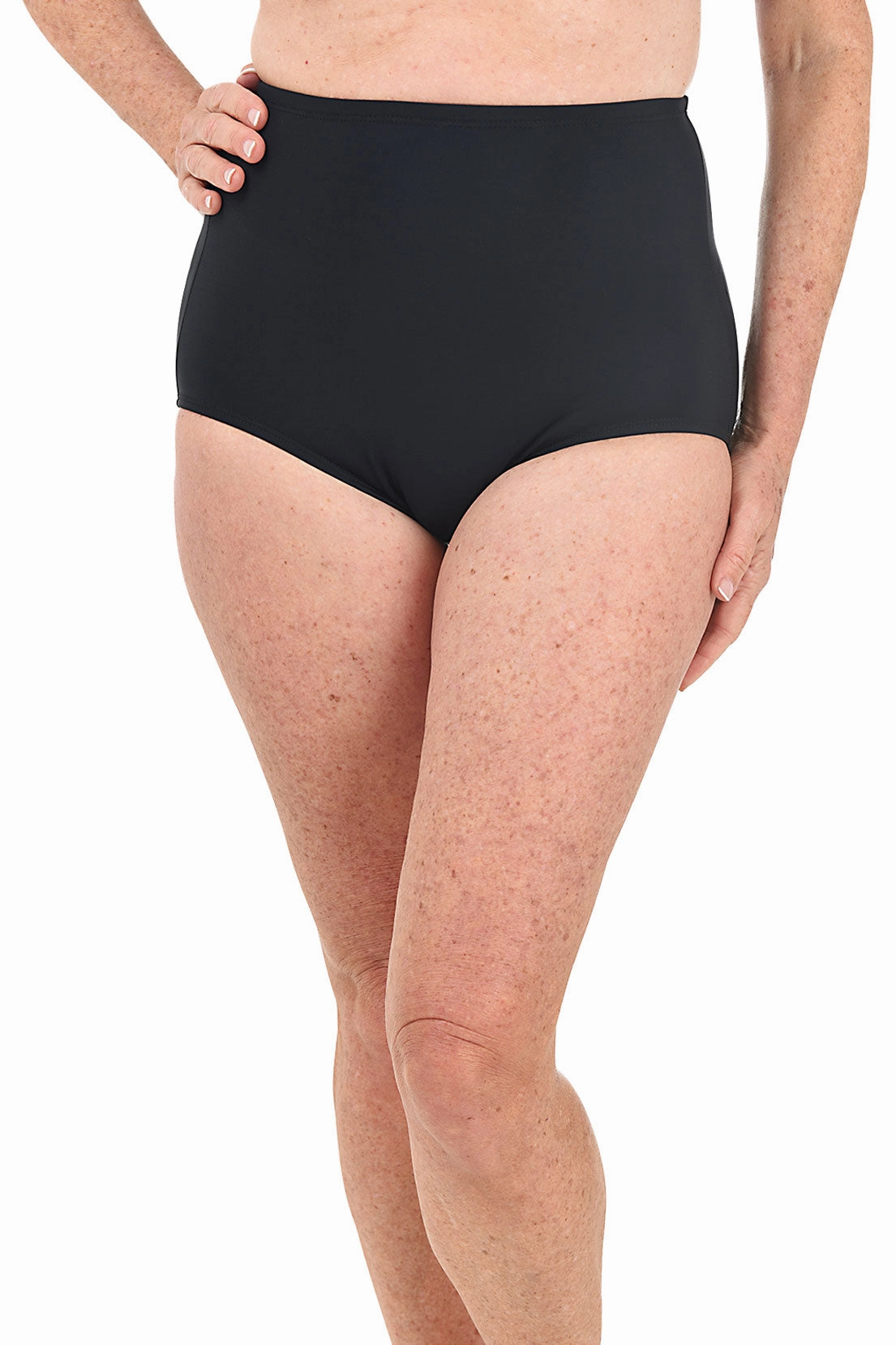 Airy Mesh Lining Full Brief Swim Bottom