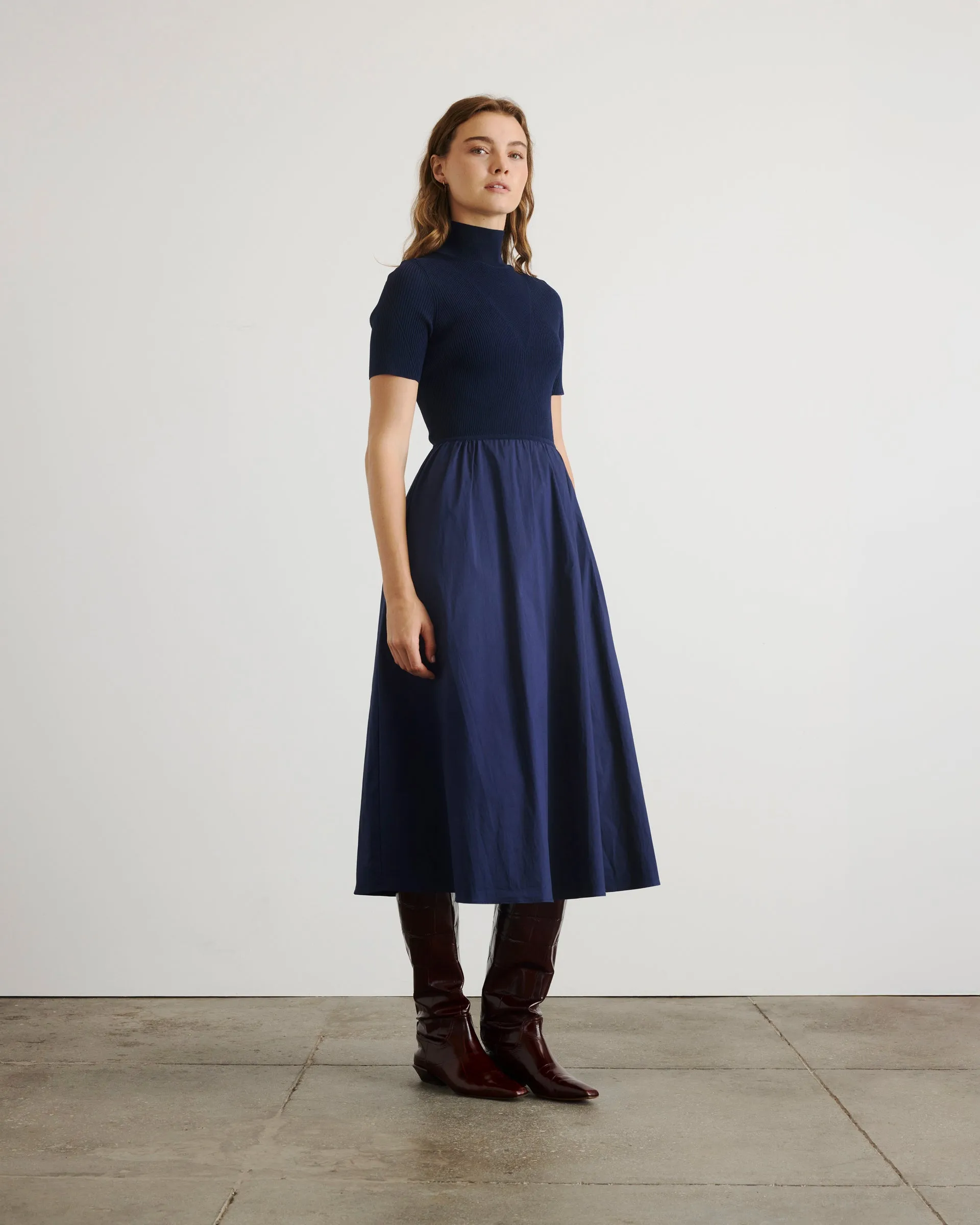 Sophisticated and Relaxed Teresa Knit Dress