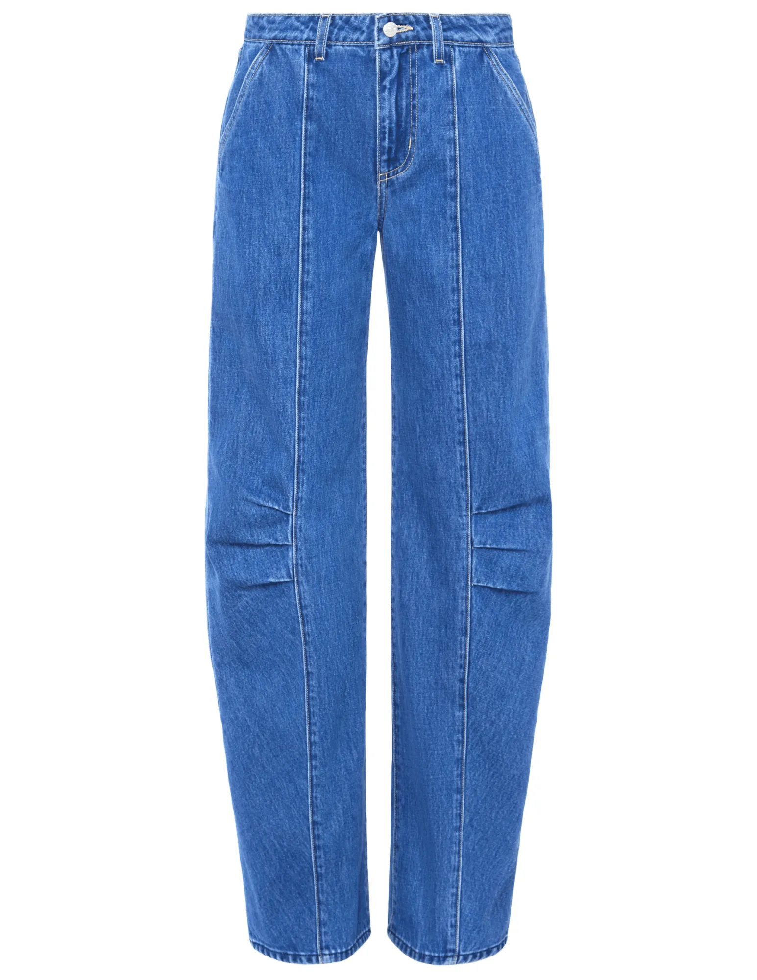 L'AGENCE Zara High Rise Rodeo Jeans in Memphis Breathable Lining System Durable Eco Friendly