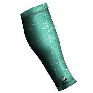 UNISEX COMPRESSION CALF SLEEVES, TEAL