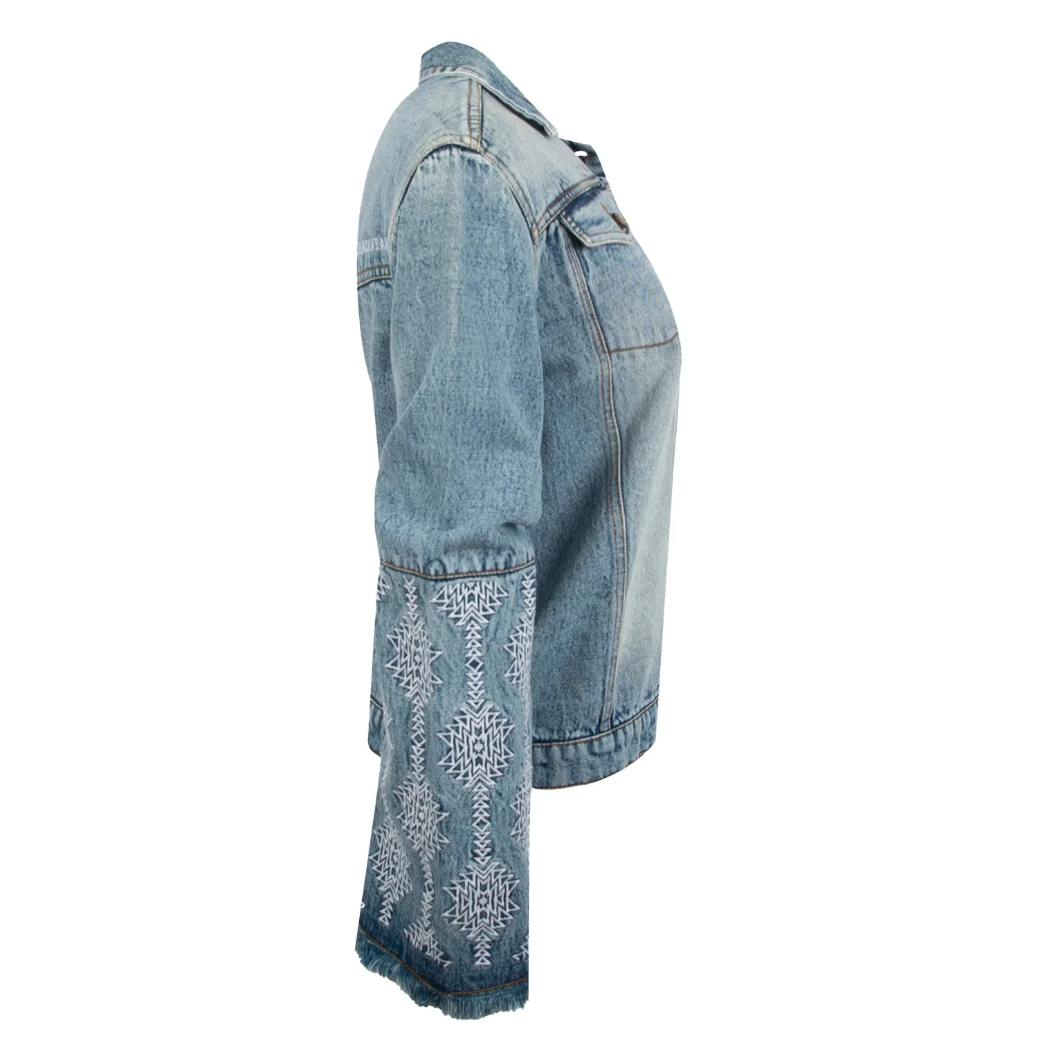 STS Ranchwear Womens Dori Denim 100% Cotton Cotton Jacket Everyday Loose Comfy Tailoring