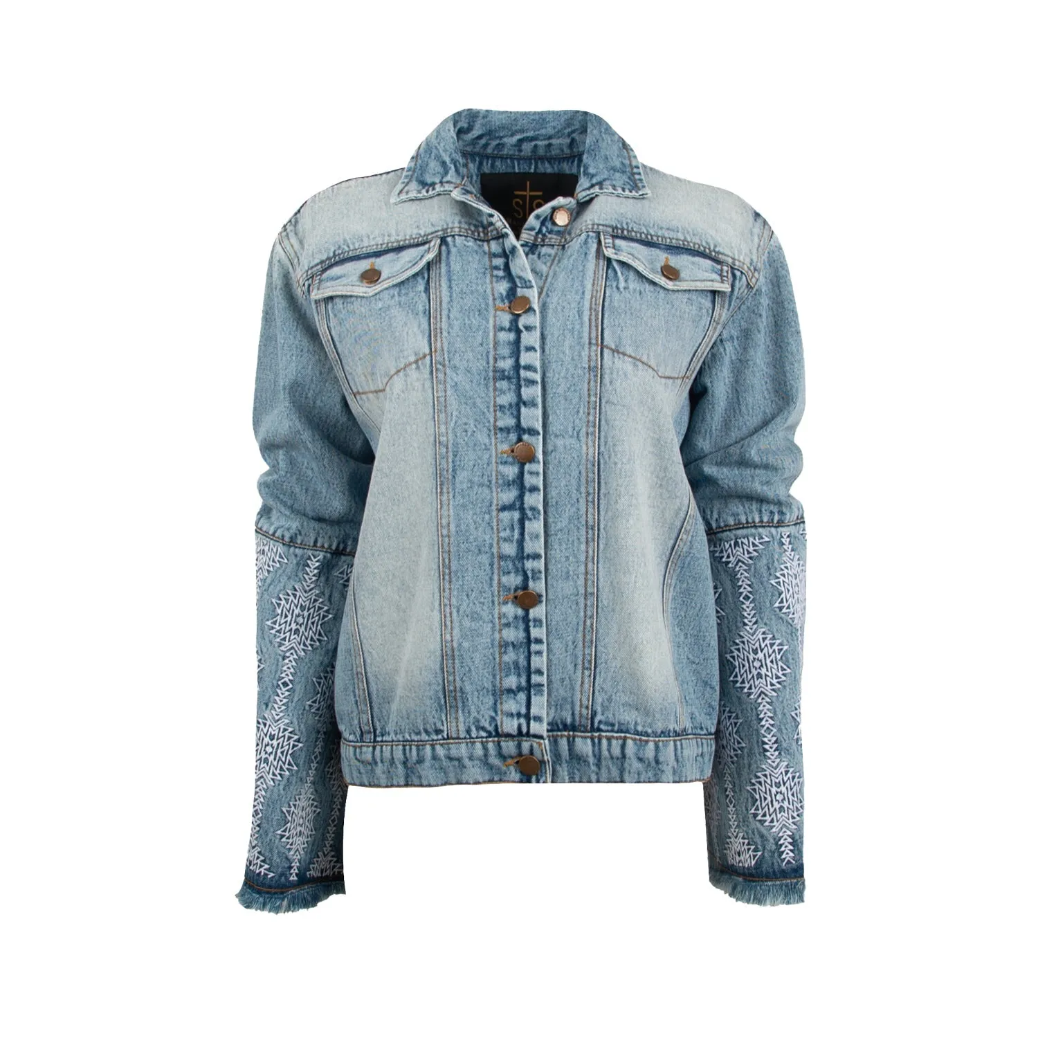 Fashionable Design STS Ranchwear Womens Dori Denim 100% Cotton Cotton Jacket