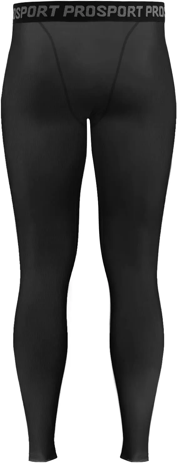 Valcatch 3 Pack Mens Running Leggings Compression Pants Tights Sports Baselayer Athletic Workout Activewear