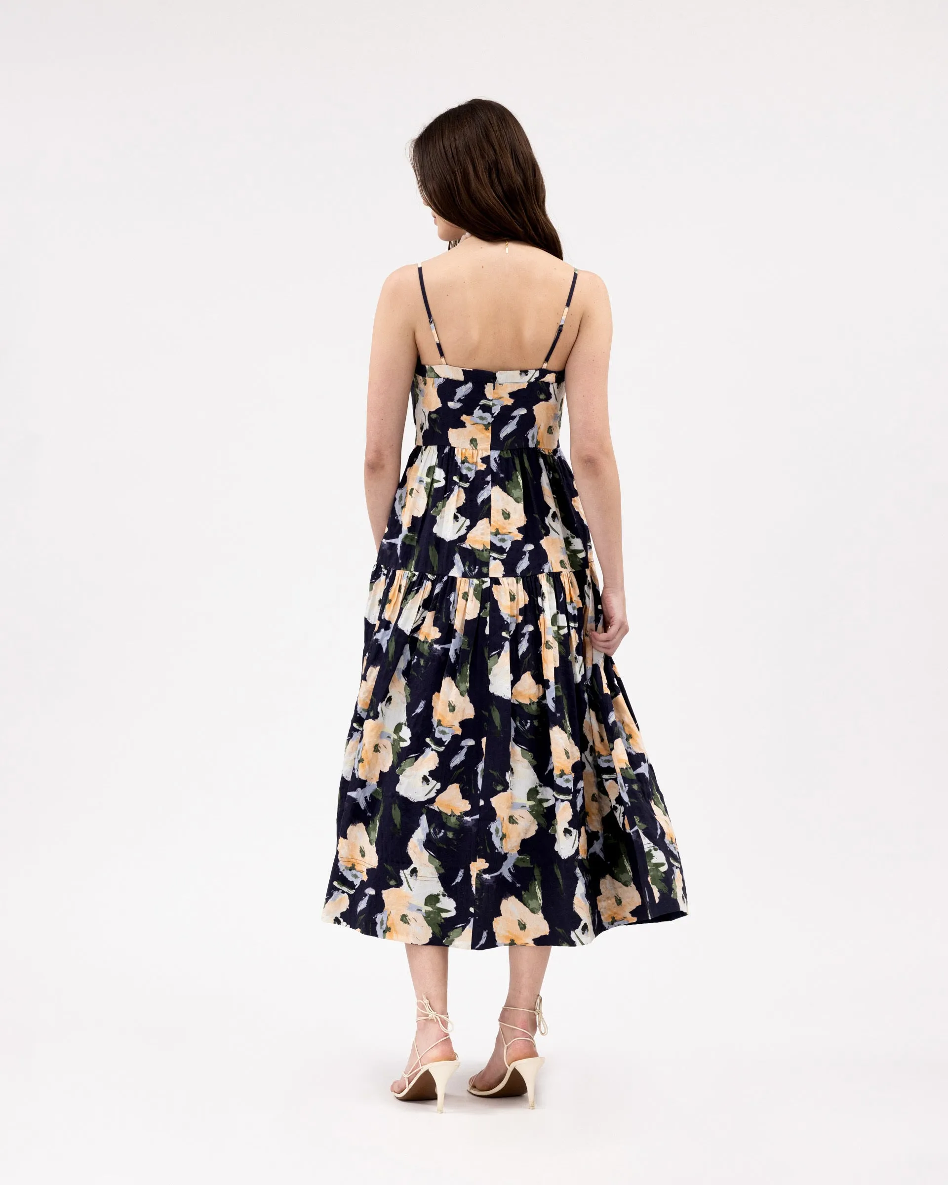 Boho Mood Contrasting Detail Verona Dress