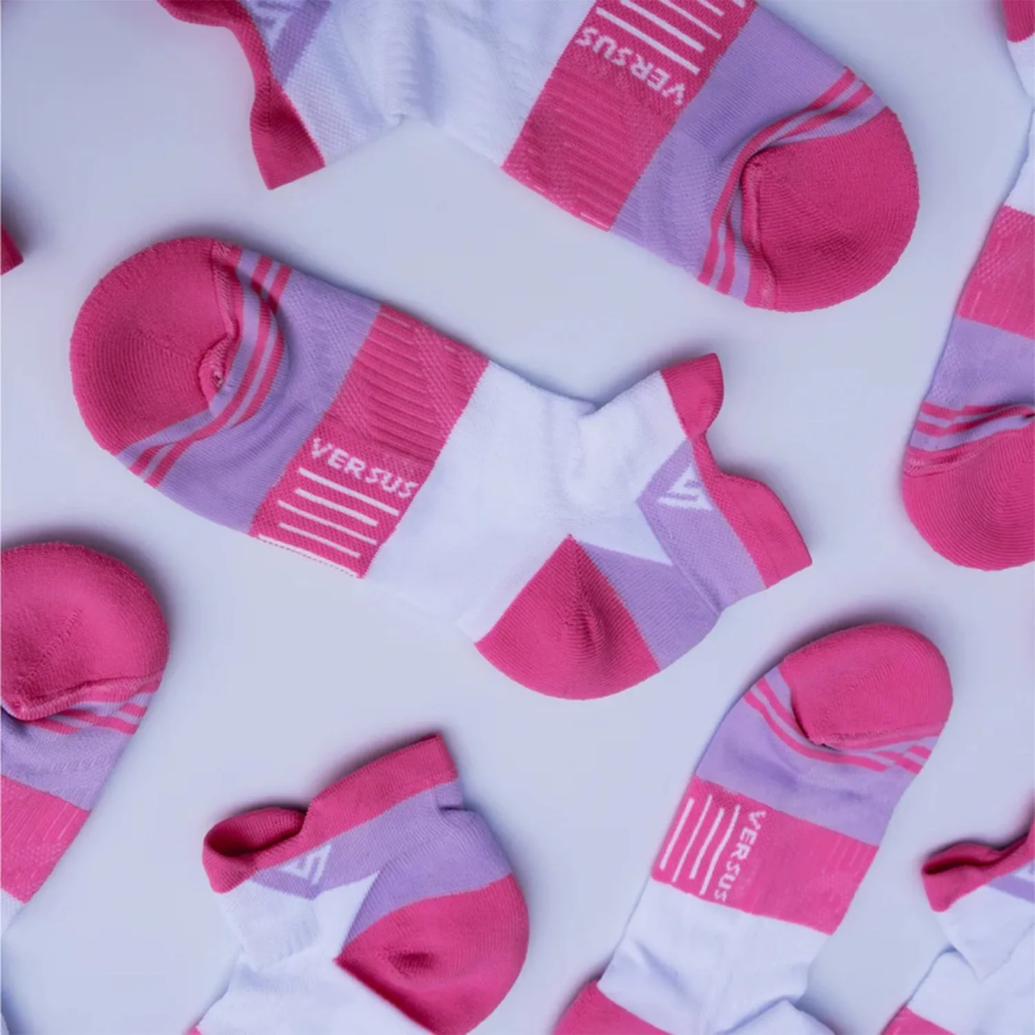 Versus Marshmallow Cut Back Short Socks