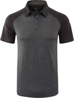 Vetemin Men's Casual Lightweight Quick Dry Athletic Active Sports Outdoors Golf Polo T Shirts