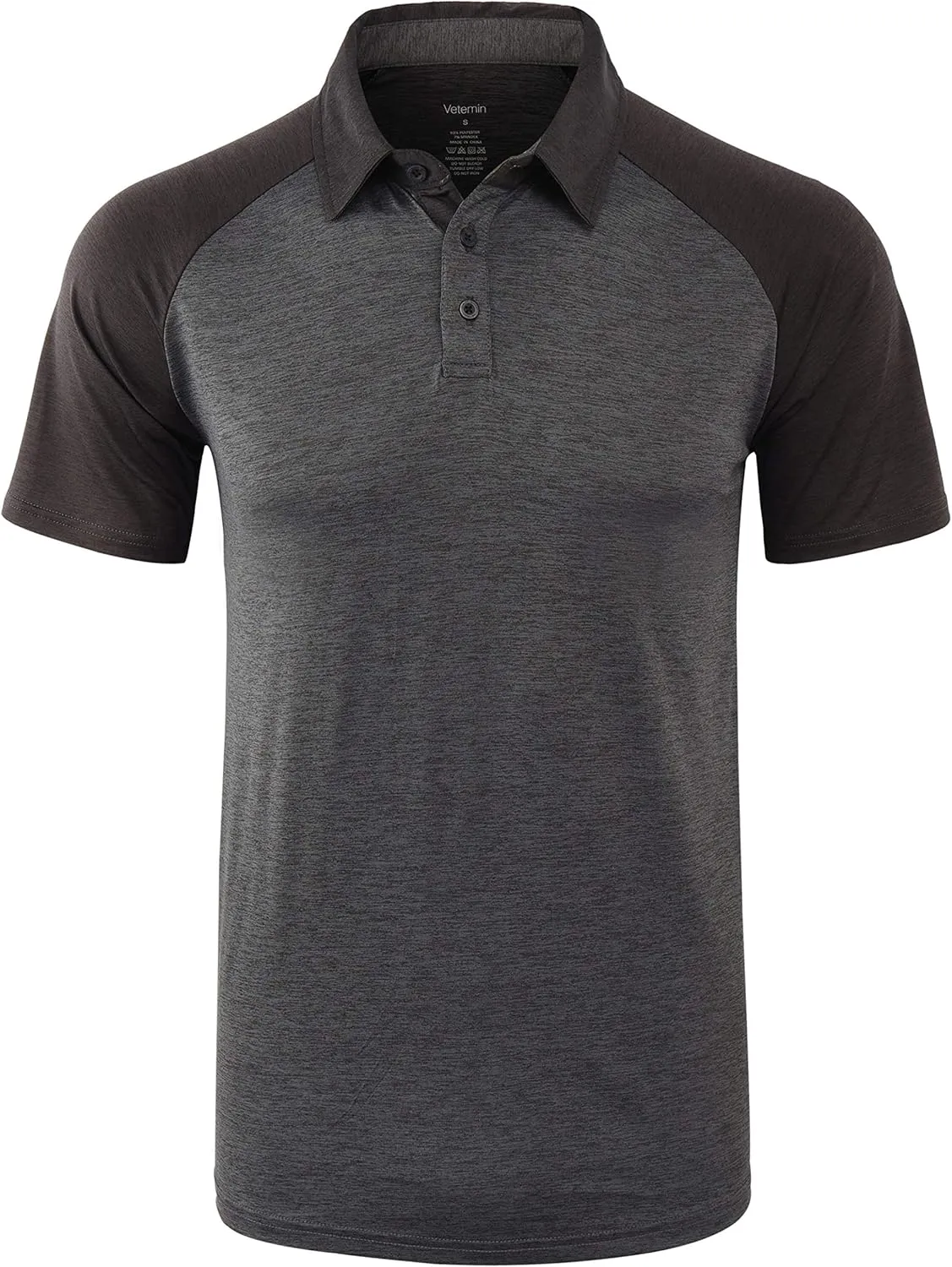 Vetemin Men's Casual Lightweight Quick Dry Athletic Active Sports Outdoors Golf Polo T Shirts