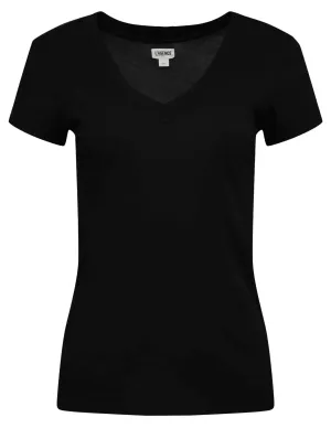 Vibrant Design L'Agence Becca V-Neck Tee Seasonal Must-Have Functional Fashion L'Agence Becca V-Neck Tee