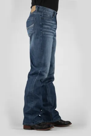 Vintage Silhouette Tin Haul Mens Blue 100% Cotton Regular Joe Grey V Deco Jeans City Walk Smart Casual Tin Haul Mens Blue 100% Cotton Regular Joe Grey V Deco Jeans