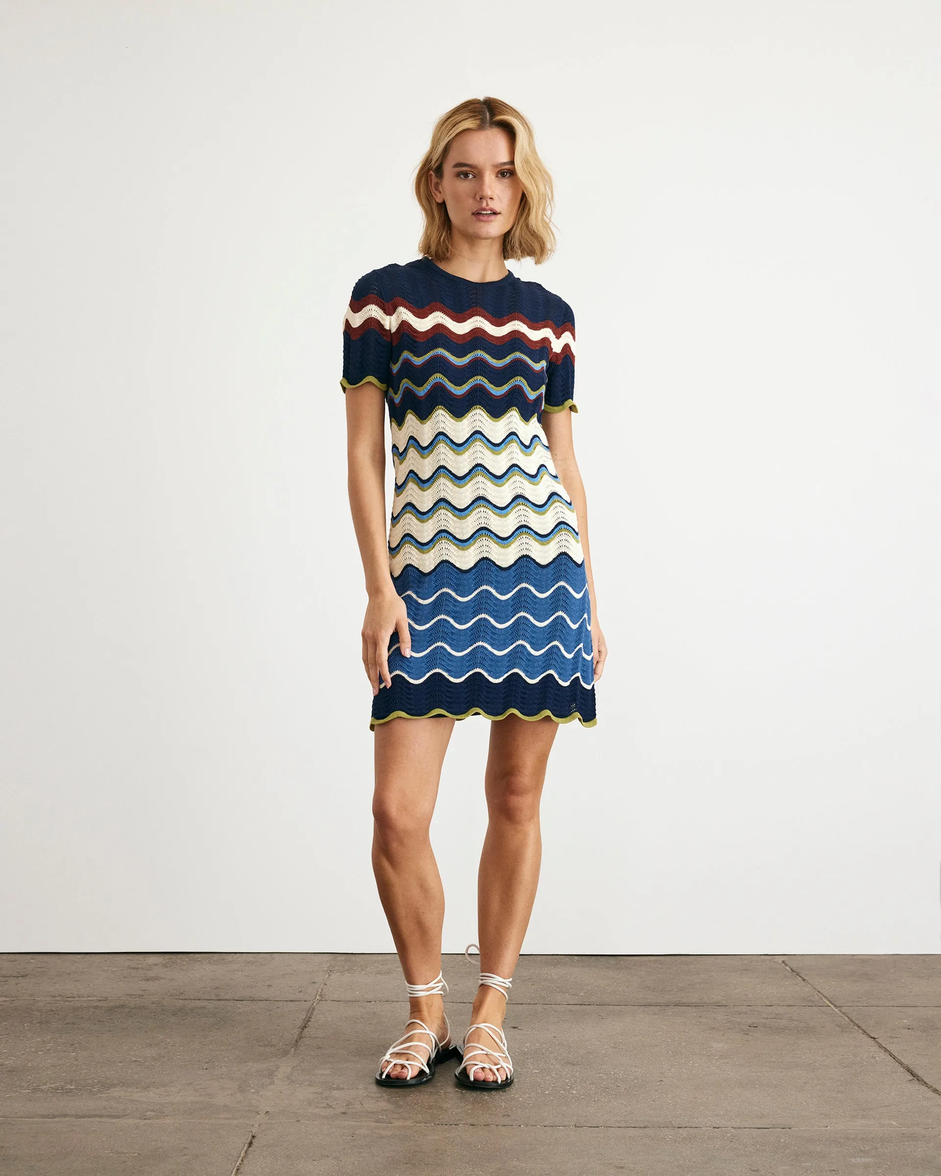 Short Leighton Dress Aura Glow