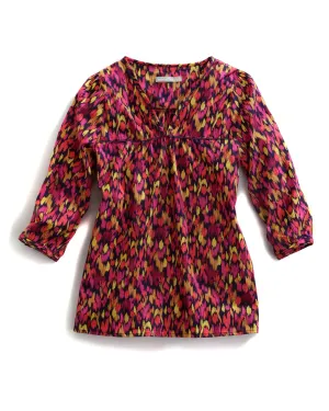 Warm Layers Tin Haul Womens 9495 Confetti Camo Multi-Color 100% Cotton S/S Blouse Sports Ready Active Comfort Tin Haul Womens 9495 Confetti Camo Multi-Color 100% Cotton S/S Blouse