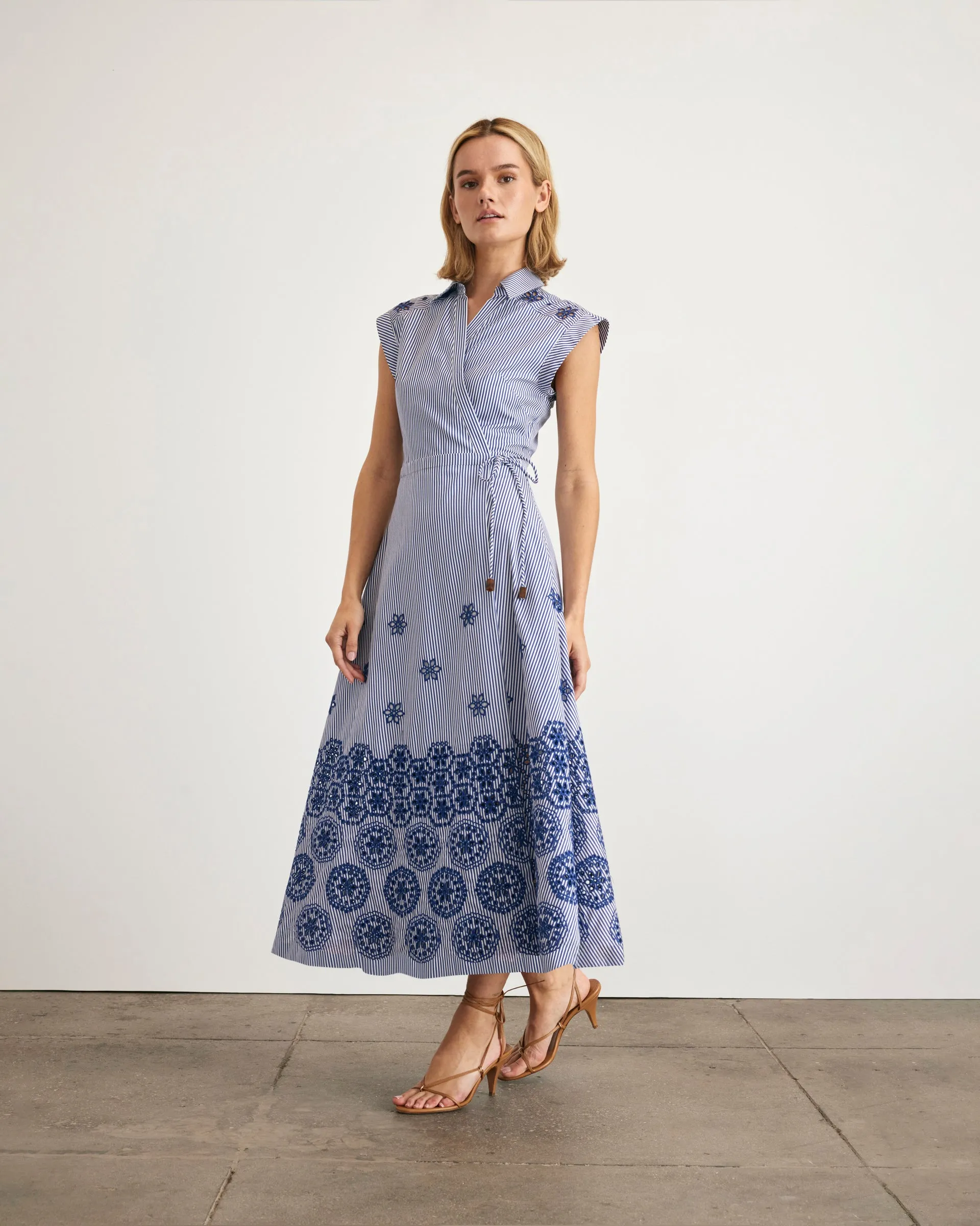 Midi Shivon Dress Formal Look
