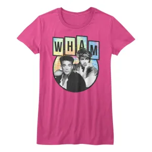 Wham Tidedyepod Women's Juniors T-Shirt
