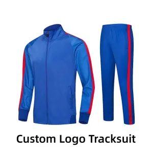 Wholesale Men Gym Training Suits Sportswear Sets with Full Zipper