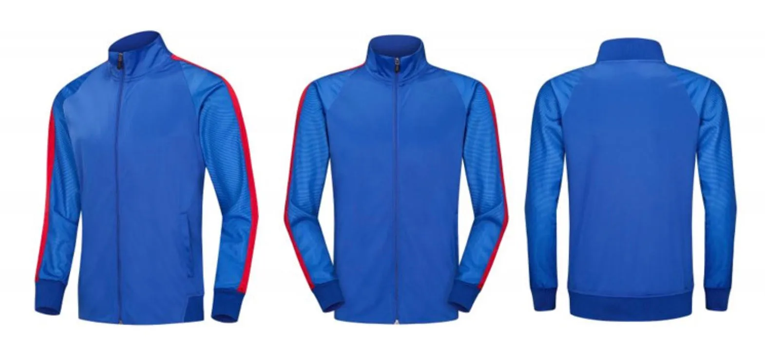 Wholesale Men Gym Training Suits Sportswear Sets with Full Zipper