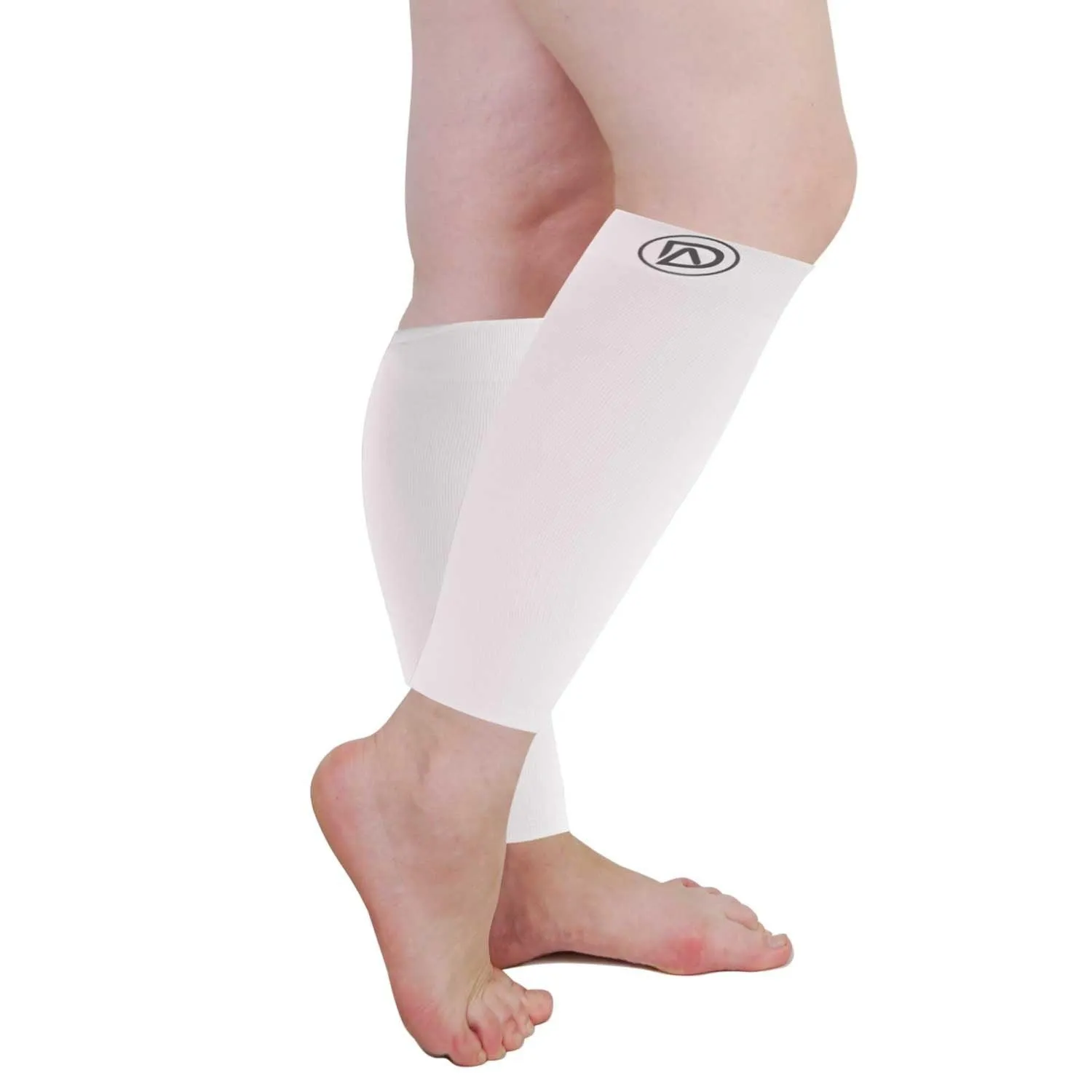 WIDE Calf Compression Sleeves 20-30 mmHg | Plus Size by Dominion Active (1 Pair)