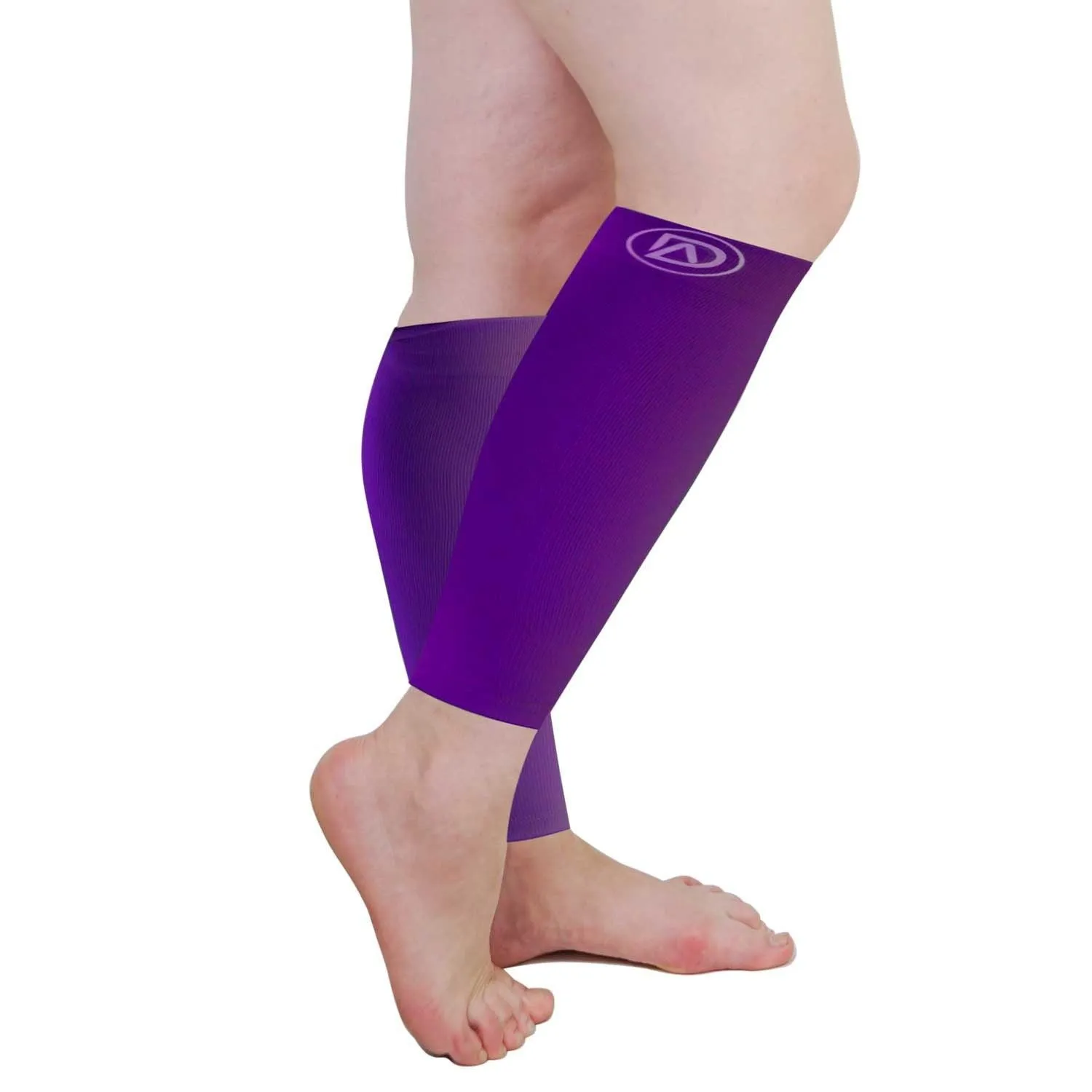 WIDE Calf Compression Sleeves 20-30 mmHg | Plus Size by Dominion Active (1 Pair)