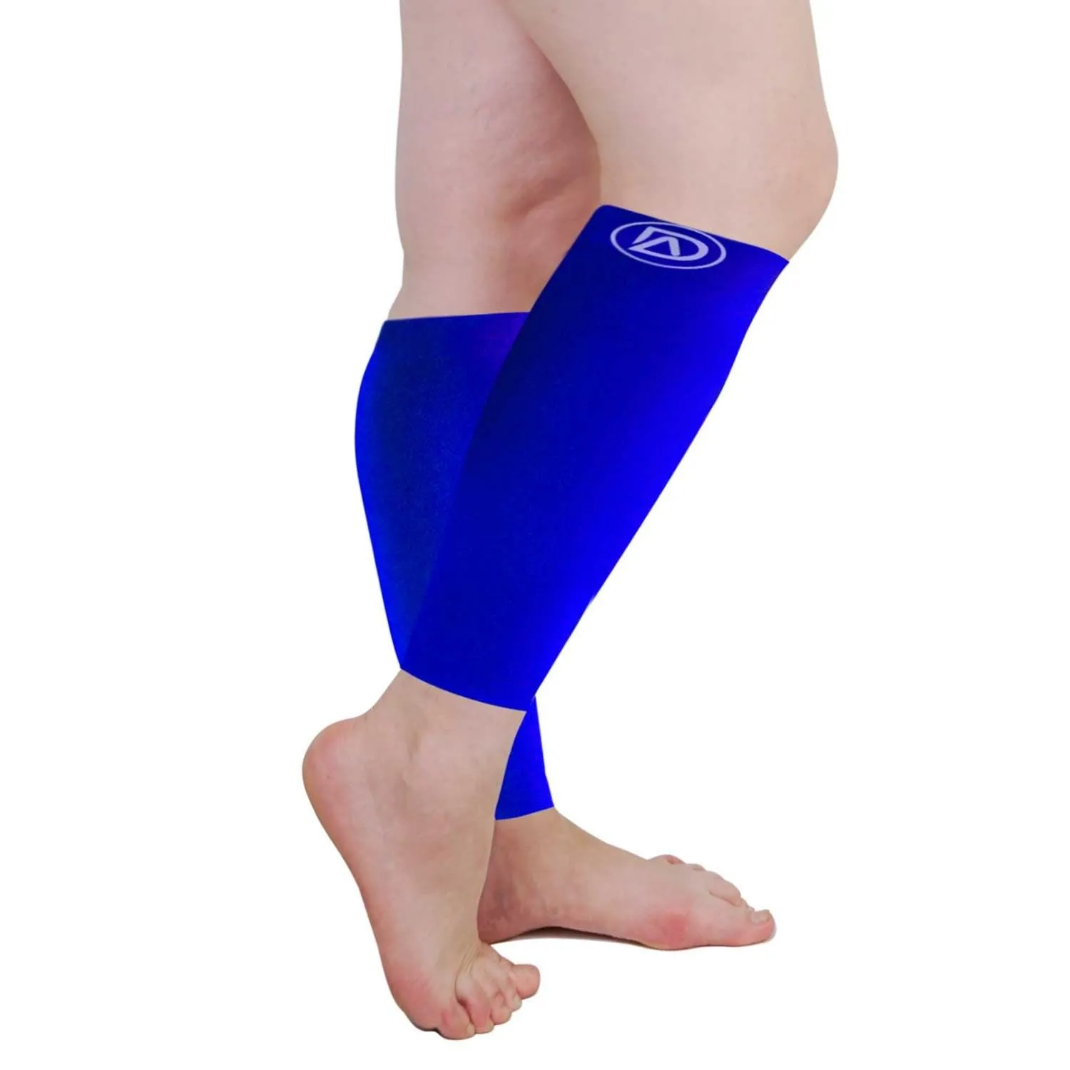 WIDE Calf Compression Sleeves 20-30 mmHg | Plus Size by Dominion Active (1 Pair)